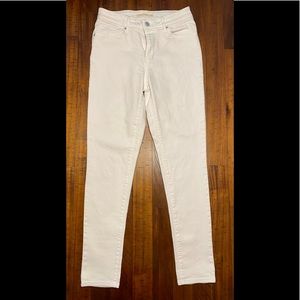 LEVIS 721 High-Rise Skinny Jeans - White